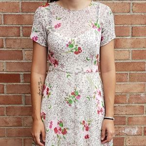 Floral maxi dress